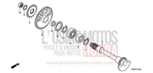 BALANCIER CRF250RB de 2011